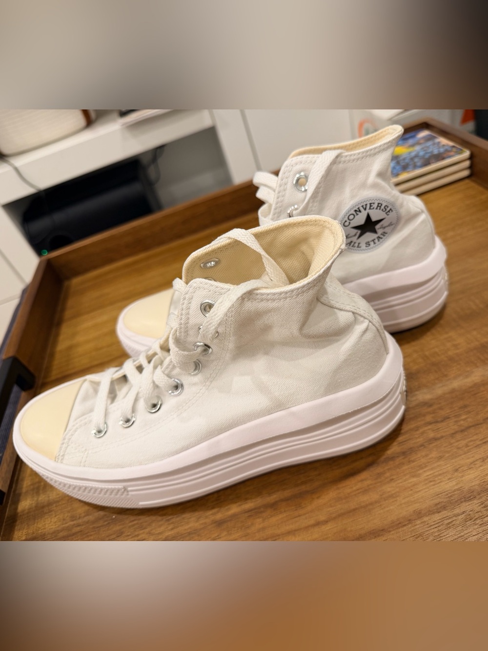 Converse Women's Chuck Taylor All Star Move Platform High Tops - Size 9